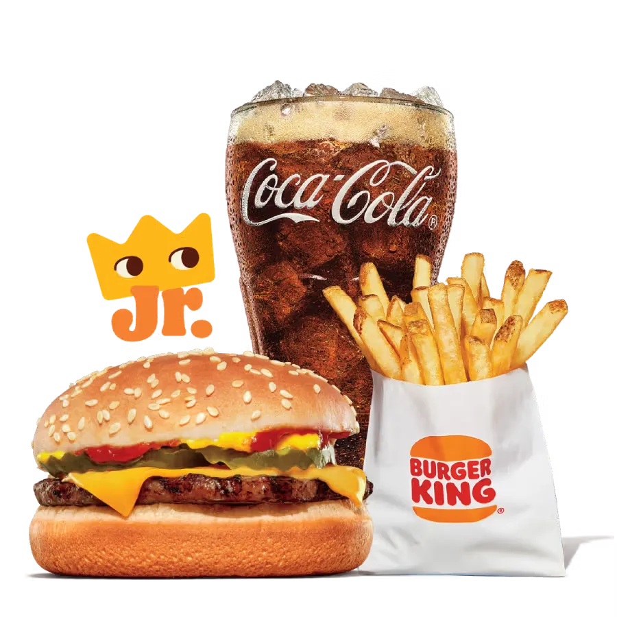 Cheeseburger King Jr. Meal