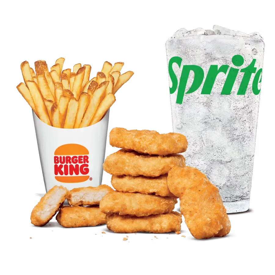 8 Pc. Chicken Nuggets Medium Combo
