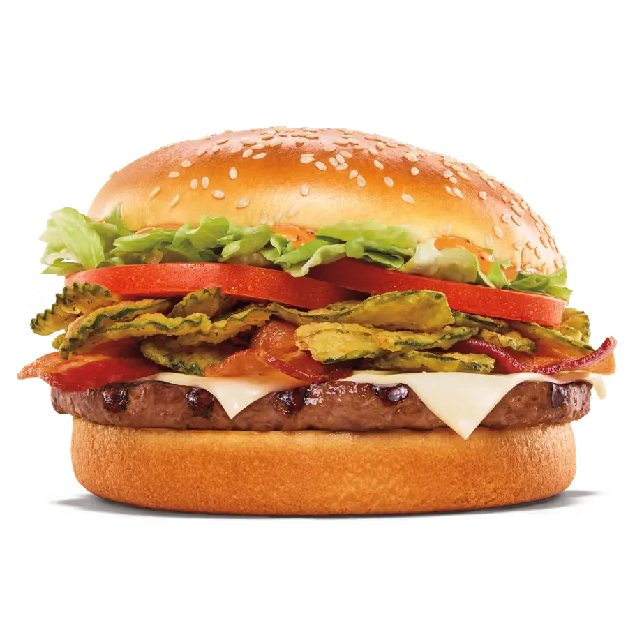 Bacon Swiss BBQ Whopper