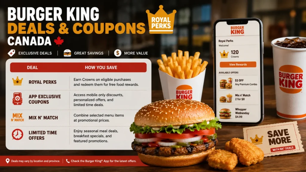 Burger King Deals & Coupons Canada