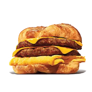 Double Sausage, Egg & Cheese Croissan'wich®