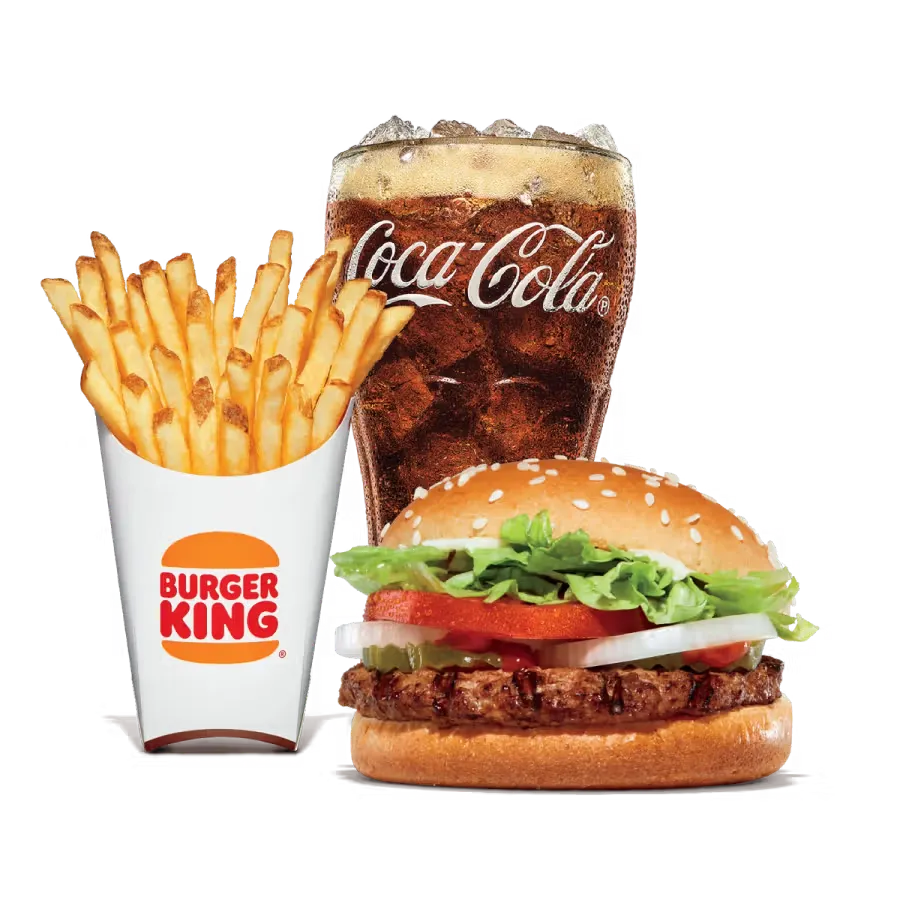 Whopper Jr. Large Combo
