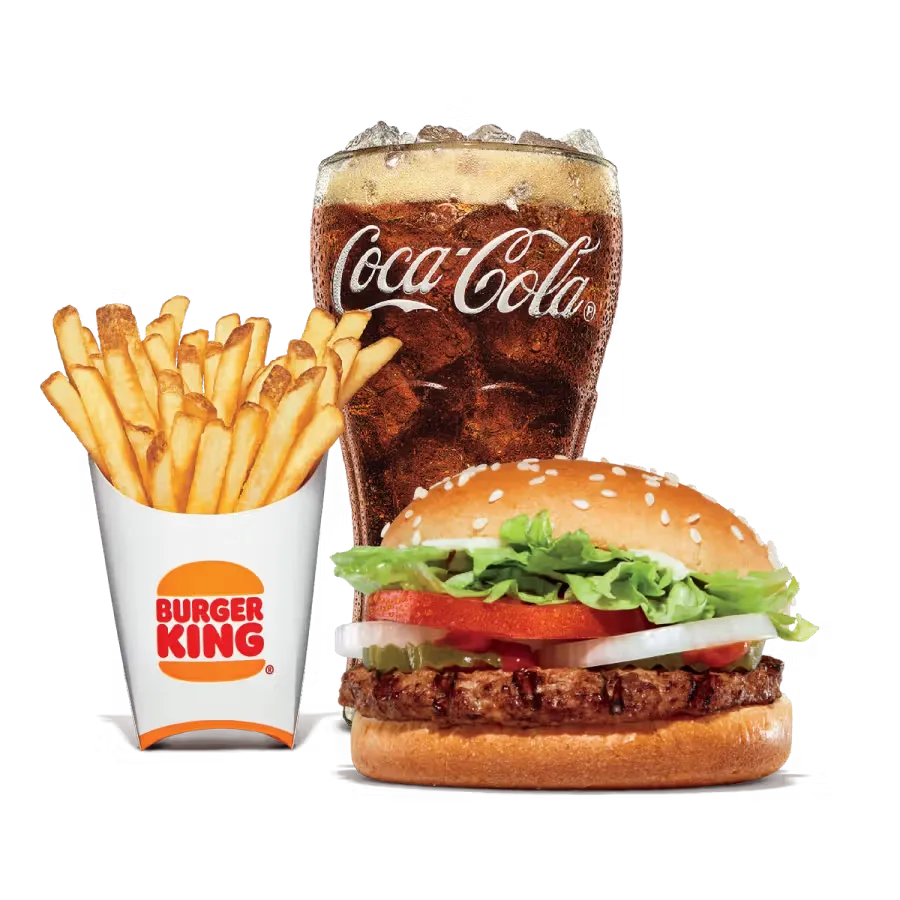 Whopper Jr Medium Combo