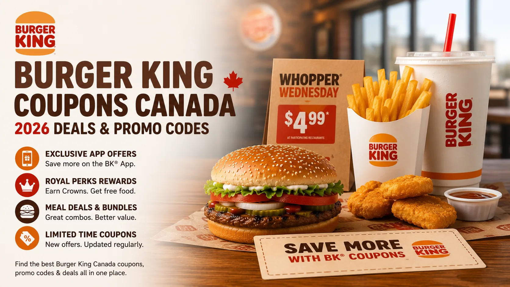 Burger King Coupons Canada